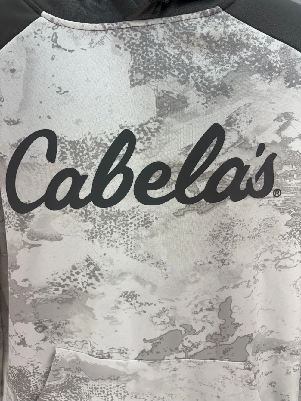 Cabela's Hoodie Mens Large Urban Camo